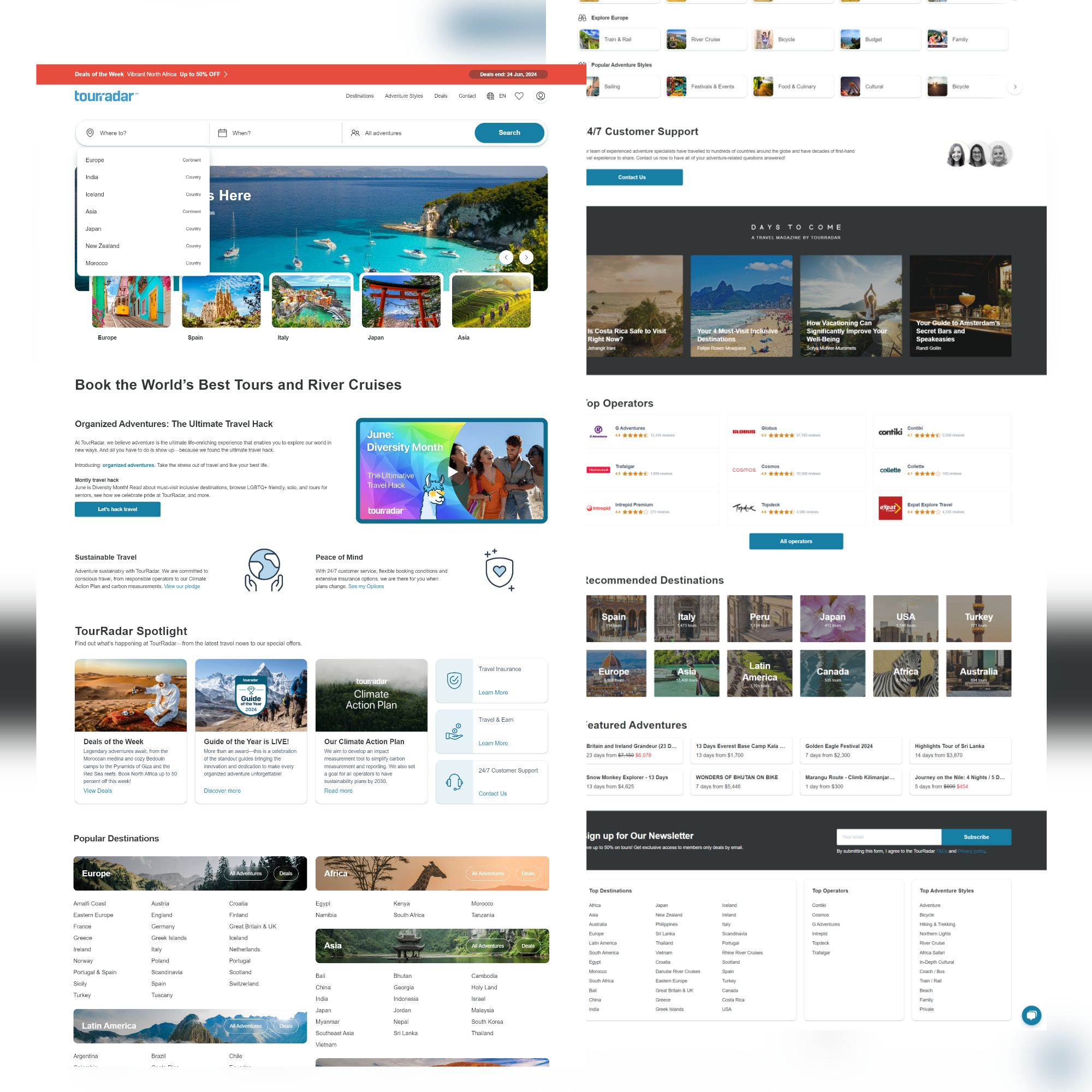 GIAO DIỆN WEB tour du lịch